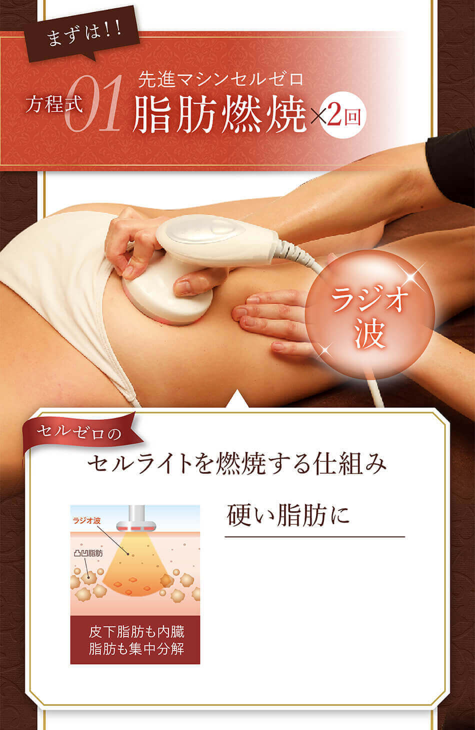 セルライトを年商する仕組み 硬い脂肪に